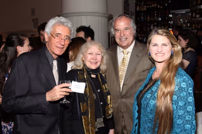 Dick Lopez, Barbara O'Dwyer (Executive Director, Theater at Saint Jeans), Stewart F.  Photo