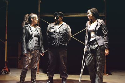 Lisa Vitrano, Monish Bhattacharyya and Danica Riddick Photo
