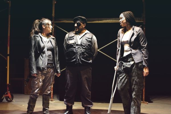 Lisa Vitrano, Monish Bhattacharyya and Danica Riddick Photo