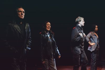 Peter Palmisano, Lisa Vitrano, Steve Brachmann and Danica Riddick Photo