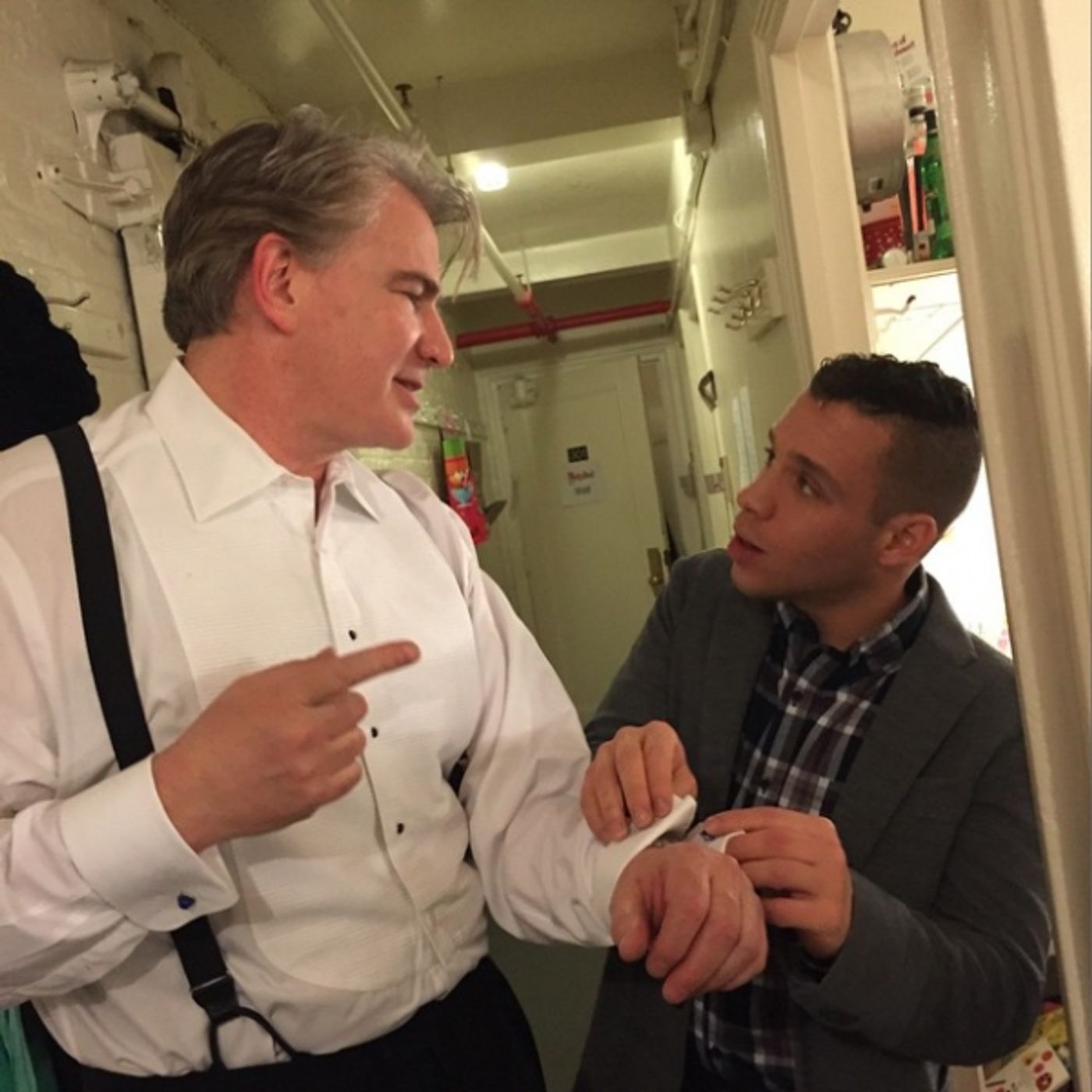 Photo Flash: Ryan Steele Takes Us Backstage at BROADWAY BACKWARDS!  Image