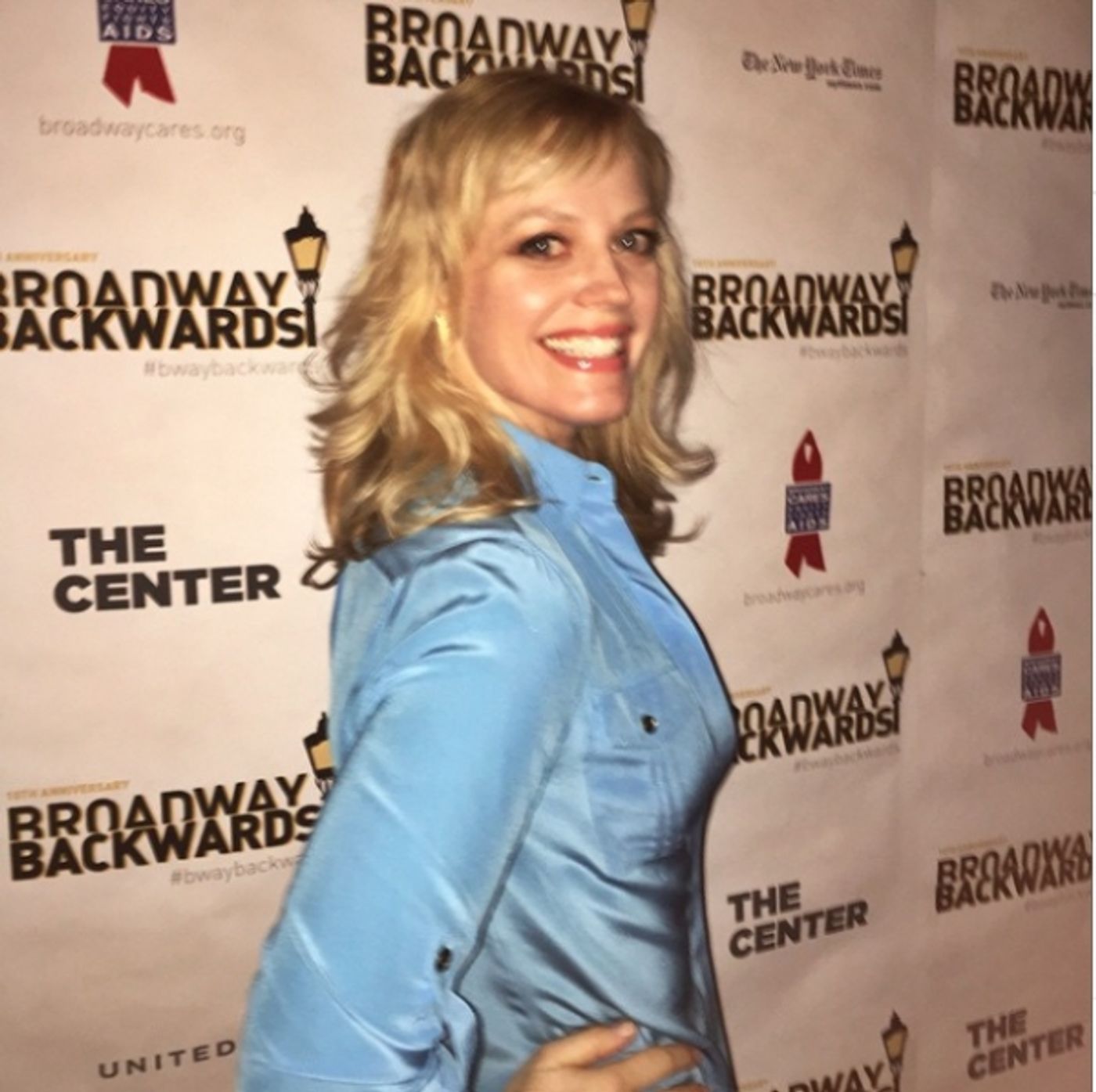Photo Flash: Ryan Steele Takes Us Backstage at BROADWAY BACKWARDS!  Image