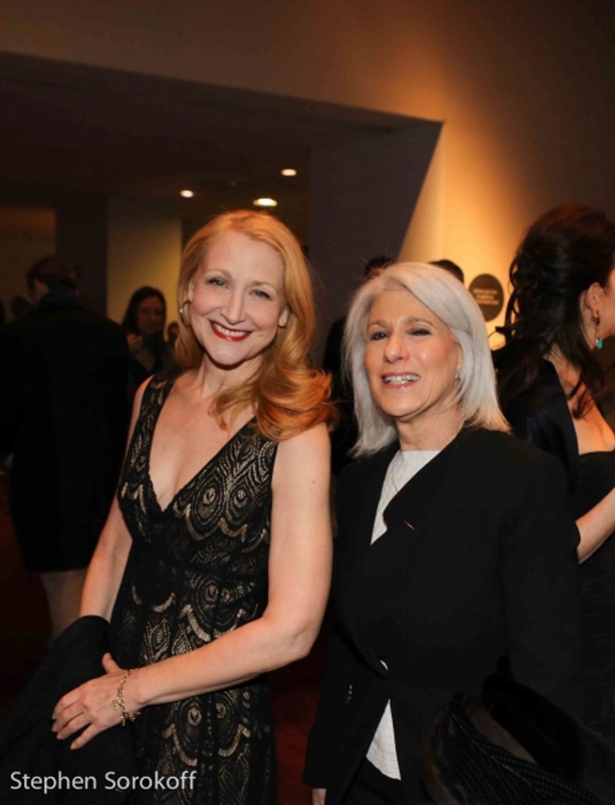 Patricia Clarkson & Jamie deRoy at 