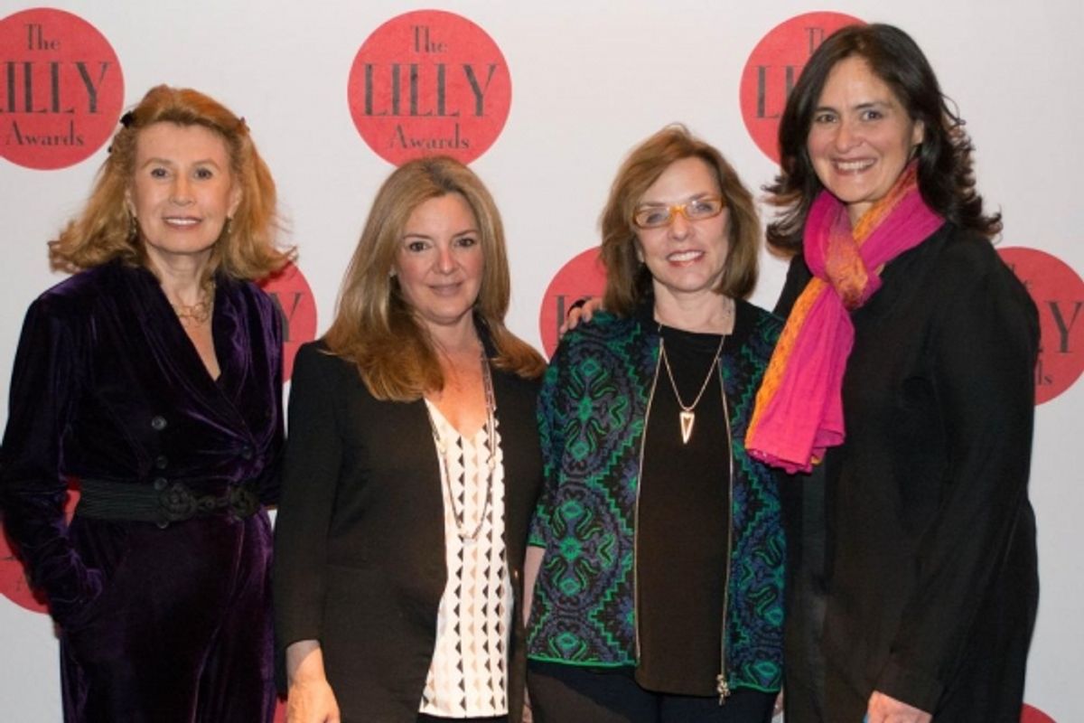 Renee Landegger, Susan Rose, Marsha Norman, Cusi Cram at 