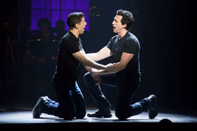 Tony Yazbeck and Aaron Lazar Photo