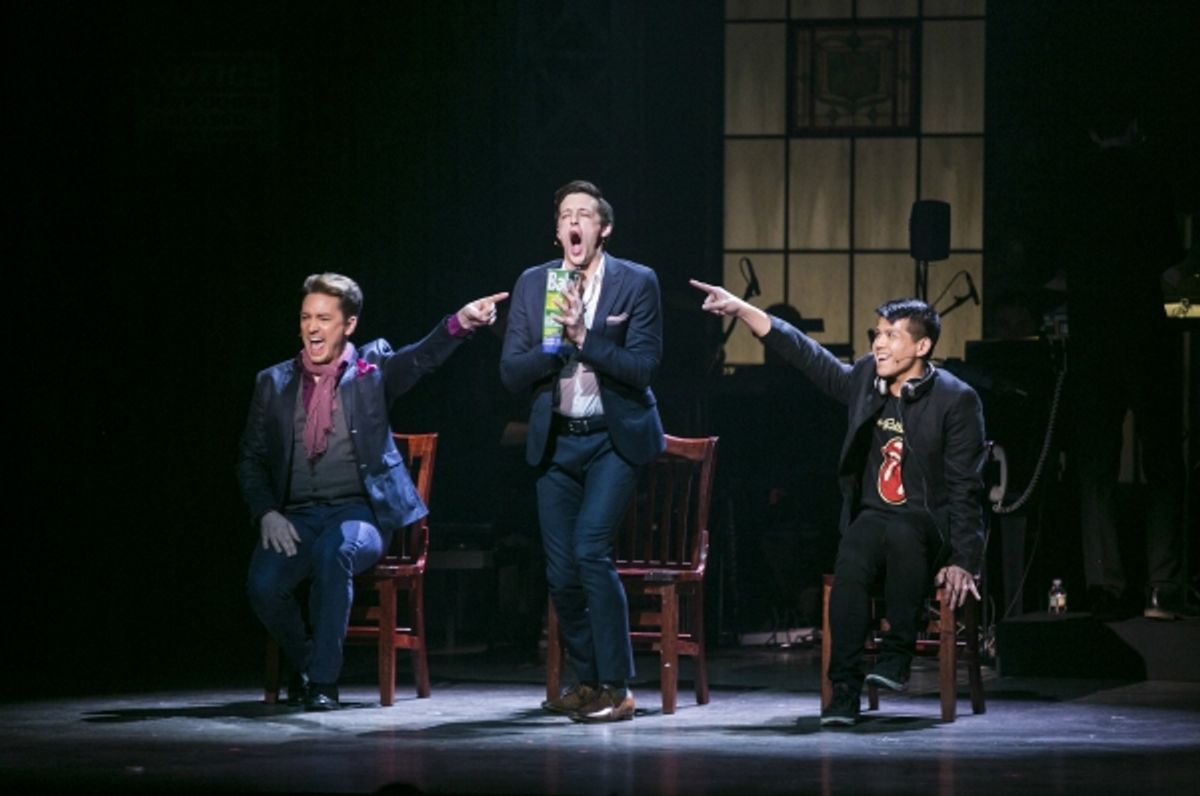 Brian Charles Rooney, Jason Michael Snow and Telly Leung at 