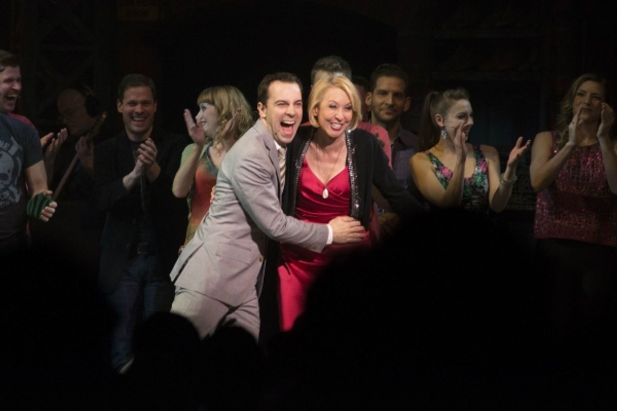 Rob McClure and Julie Halston at 