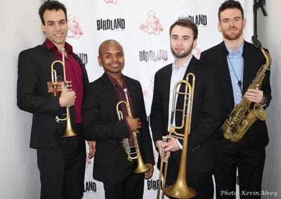 Jonathan Saraga, Alphonso Horne, Nick Grinder and Andrew Gould Photo