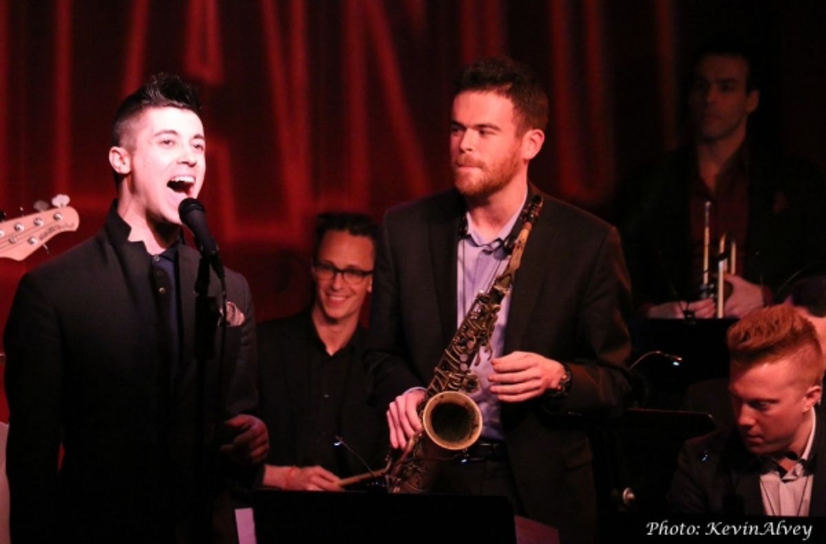 Trevor McQueen and the band at 