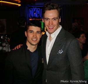 Trevor McQueen and Erich Bergen @ BroadwayWorld Trevor McQueen and Erich Bergen Photo