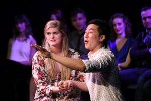 Mackenzie Devlin and Jae Woo @ BroadwayWorld Mackenzie Devlin and Jae Woo Photo