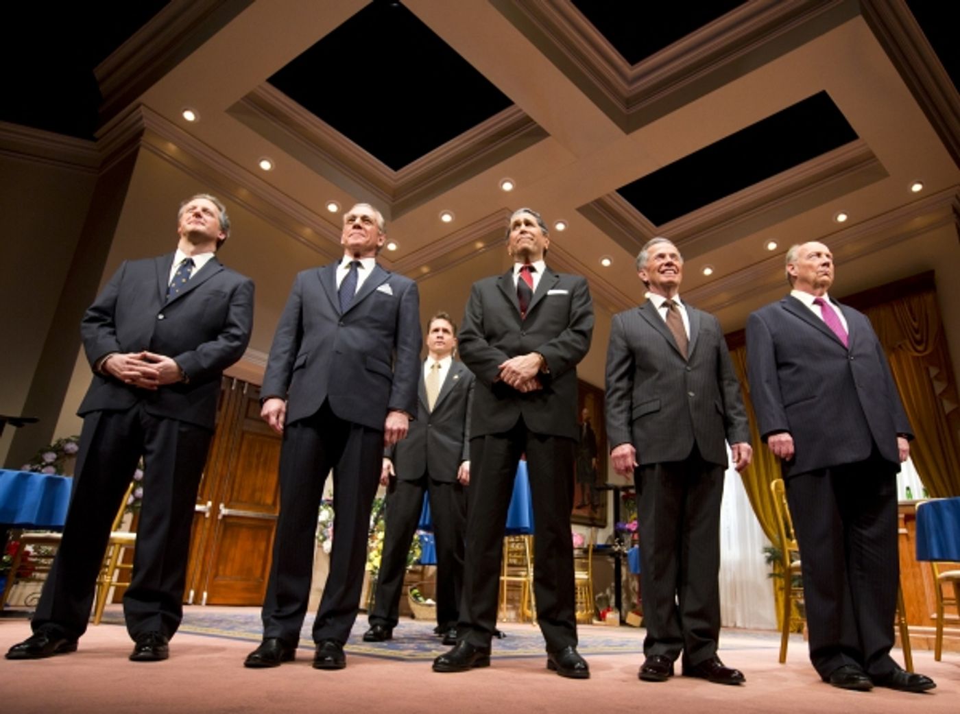 Photo Flash: First Look at Mark Jacoby, Brit Whittle and More in Milwaukee Rep's FIVE PRESIDENTS  Image