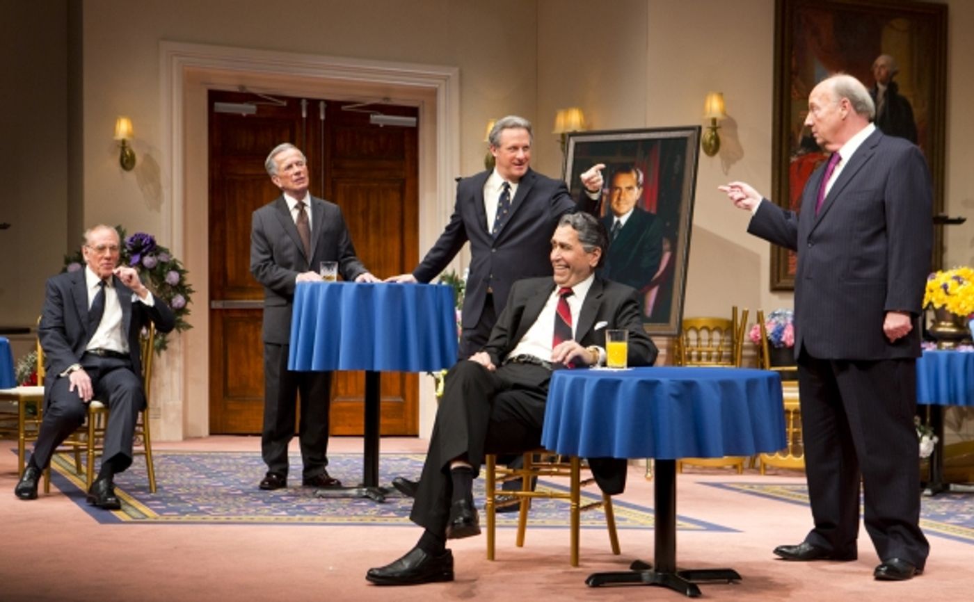 Photo Flash: First Look at Mark Jacoby, Brit Whittle and More in Milwaukee Rep's FIVE PRESIDENTS  Image