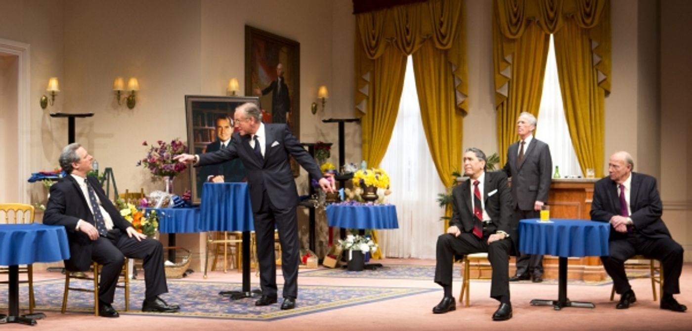 Photo Flash: First Look at Mark Jacoby, Brit Whittle and More in Milwaukee Rep's FIVE PRESIDENTS  Image