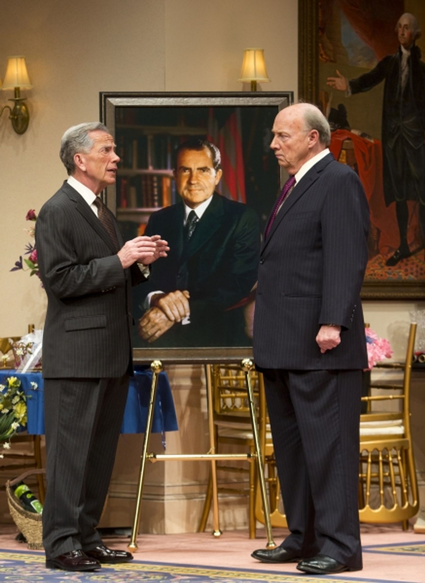 Photo Flash: First Look at Mark Jacoby, Brit Whittle and More in Milwaukee Rep's FIVE PRESIDENTS  Image