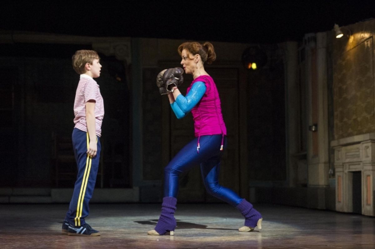 Thomas Hazelby and Ruthie Henshall at 