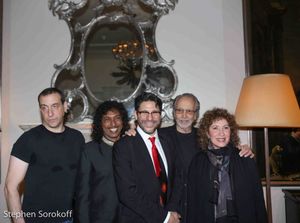 Michael Shapiro, Hussain Jiffry,, Bill Cantos, Herb Alpert, Lani Hall Photo