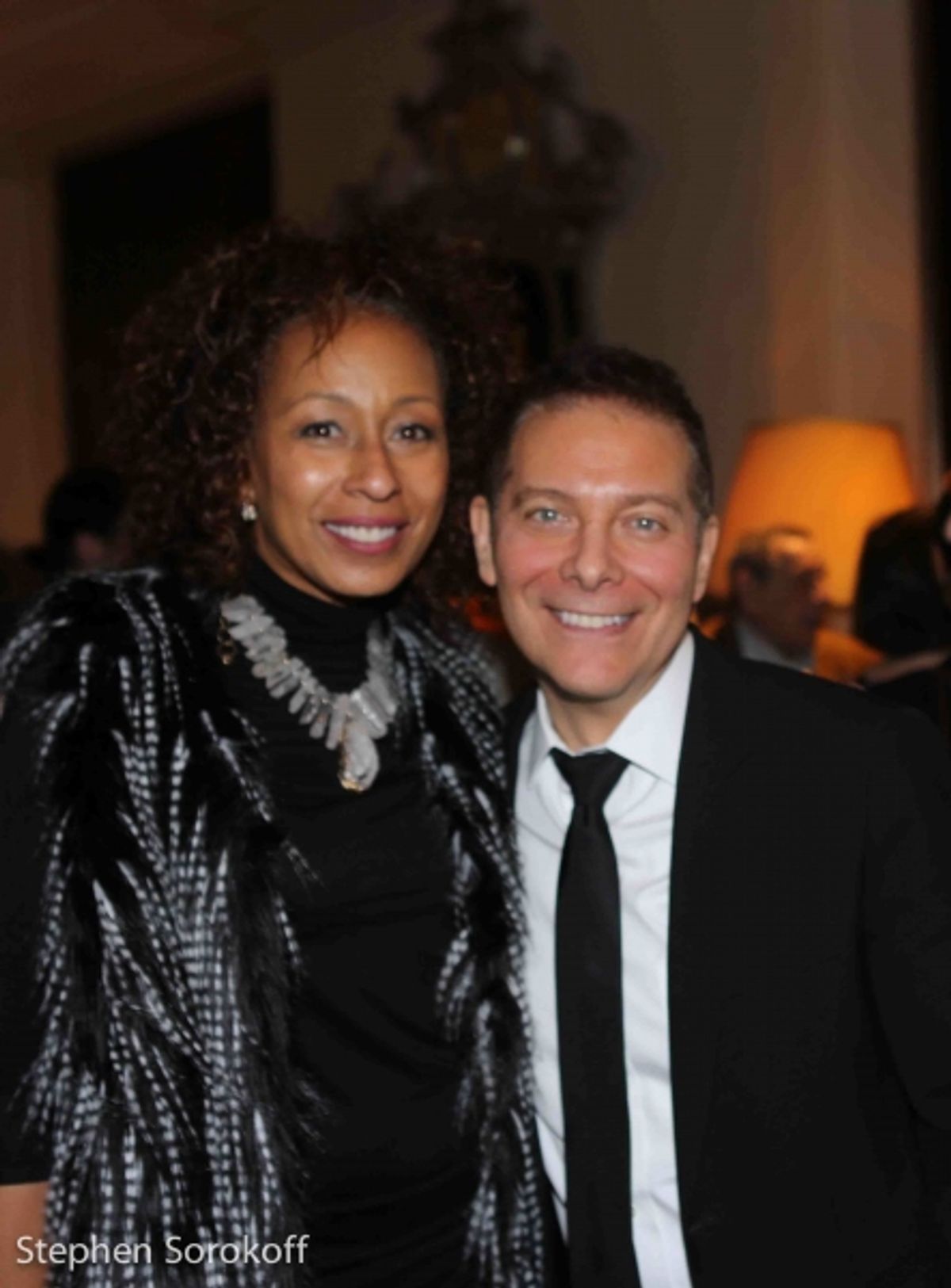 Tamara Tunie & Michael Feinstein at 