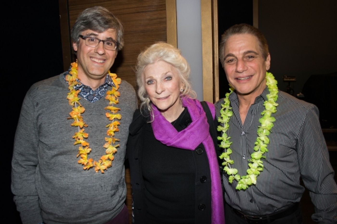 Photo Flash: Judy Collins & Mo Rocca Visit HONEYMOON IN VEGAS on Broadway Image