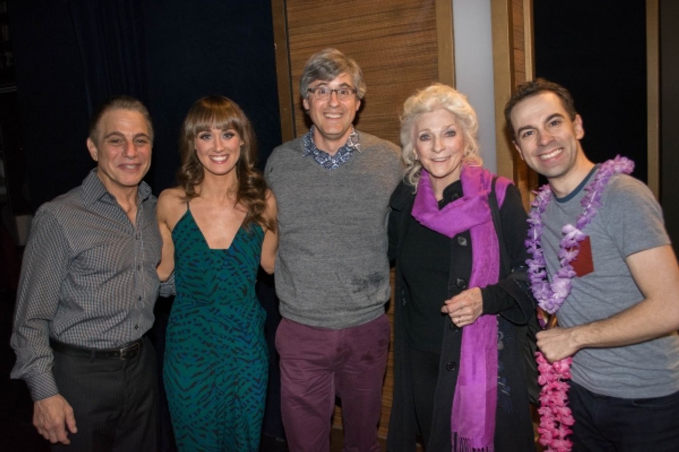 Photo Flash: Judy Collins & Mo Rocca Visit HONEYMOON IN VEGAS on Broadway Image