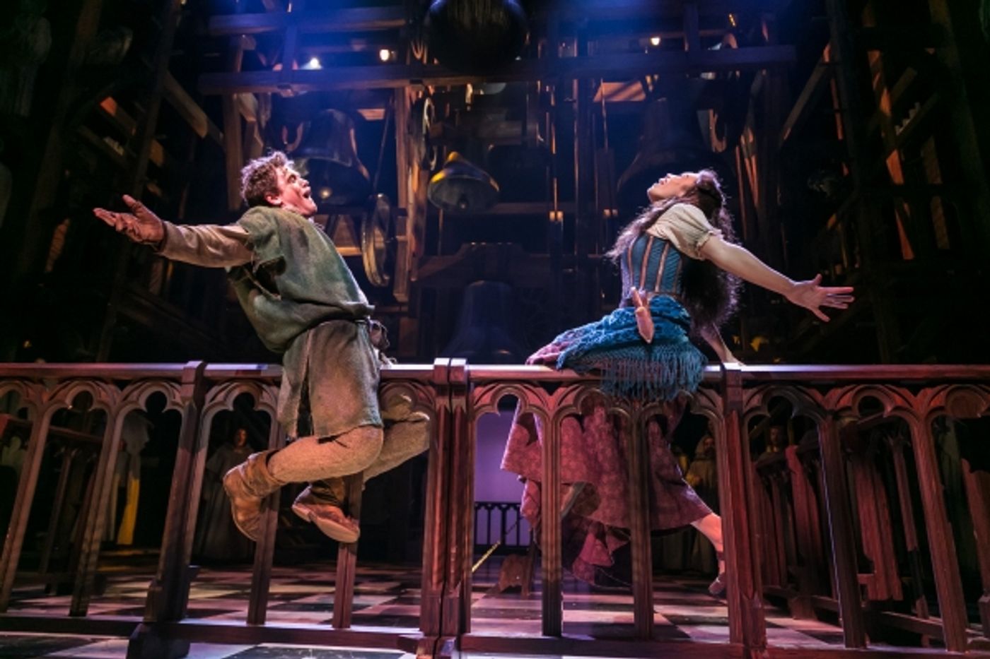 Photo Flash: Michael Arden, Patrick Page, Ciara Renee & More in THE HUNCHBACK OF NOTRE DAME at Paper Mill Playhouse!  Image