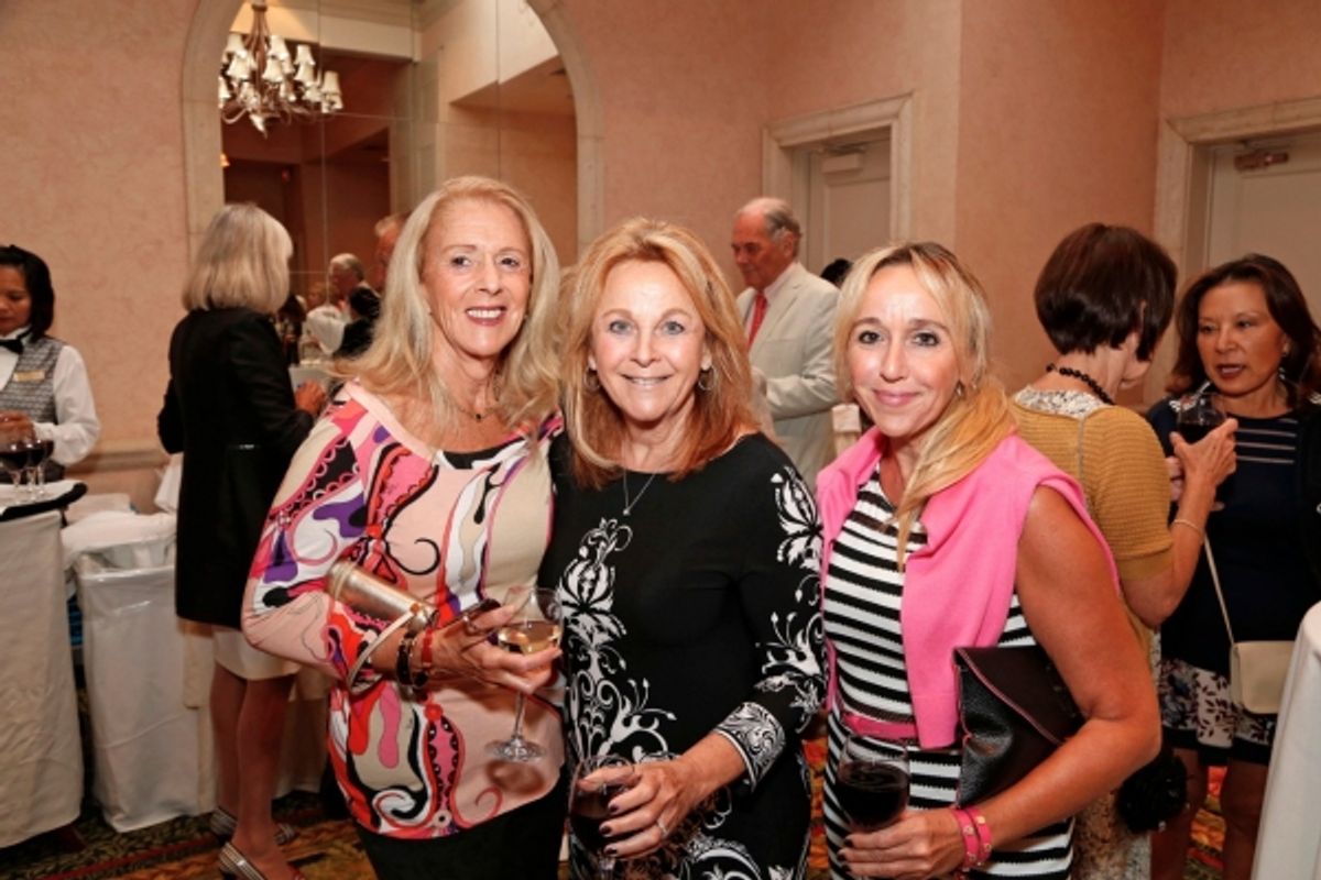 Melanie Rothenberg, Cheryl Hedelson, Erika Bliss at The Colony Hosts CULTURE & COCKTAILS with Charles & Clo Cohen