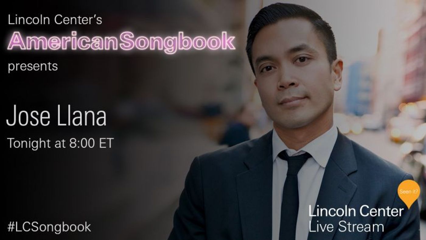 Photo Coverage Of Jose Llana's Lincoln Center AMERICAN SONGBOOK Concert  Image