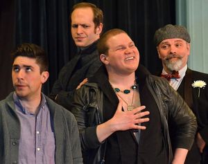 Andrew Iacovelli, Nathanael Lee, Jonathan Fisher, and Roger Lemelin  Photo