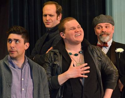 Andrew Iacovelli, Nathanael Lee, Jonathan Fisher, and Roger Lemelin  Photo