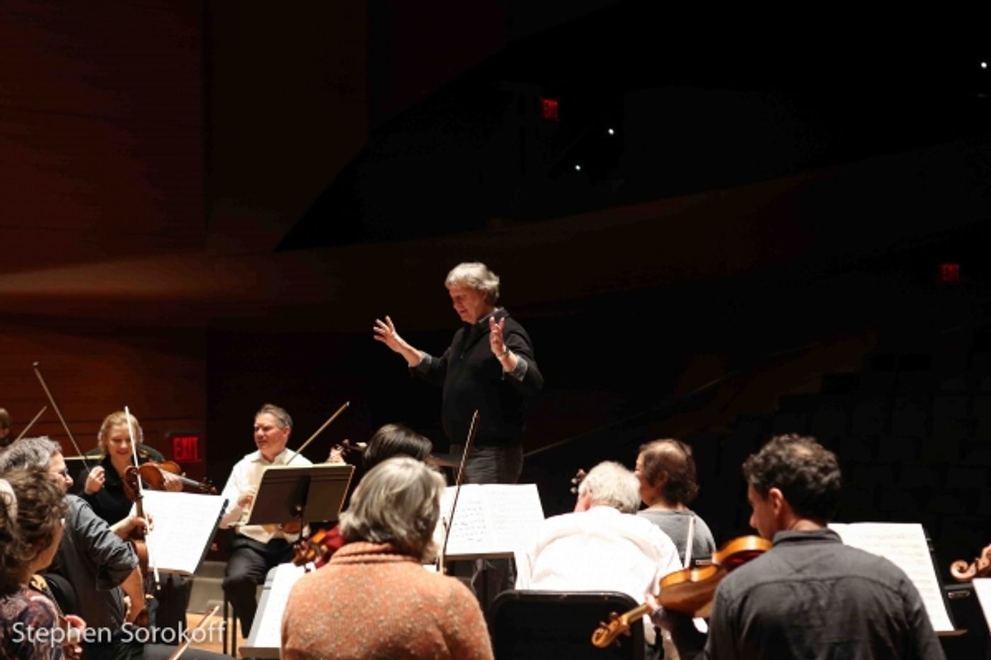 Photo Coverage: The Maestro Had The Wrong Score On His Music Stand - The American Classical Orchestra Rehearsal Photo Coverage: The Maestro Had The Wrong Score On His Music Stand - The American Classical Orchestra Rehearsal Image