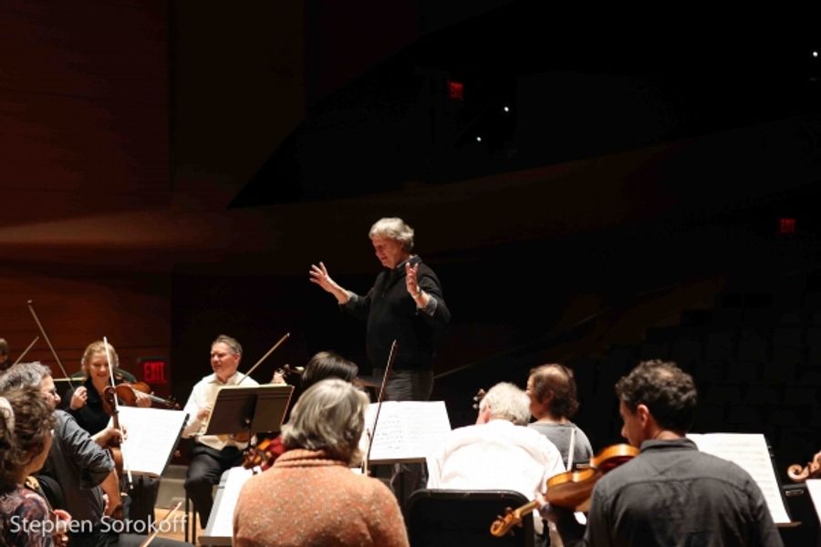 Photo Coverage: The Maestro Had The Wrong Score On His Music Stand - The American Classical Orchestra Rehearsal Image