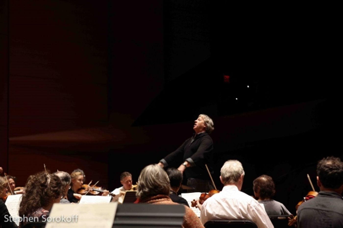 Photo Coverage: The Maestro Had The Wrong Score On His Music Stand - The American Classical Orchestra Rehearsal Photo Coverage: The Maestro Had The Wrong Score On His Music Stand - The American Classical Orchestra Rehearsal Image