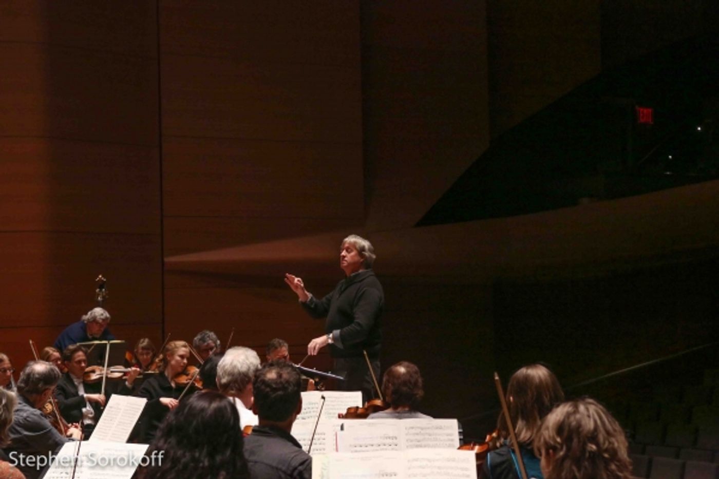 Photo Coverage: The Maestro Had The Wrong Score On His Music Stand - The American Classical Orchestra Rehearsal Photo Coverage: The Maestro Had The Wrong Score On His Music Stand - The American Classical Orchestra Rehearsal Image