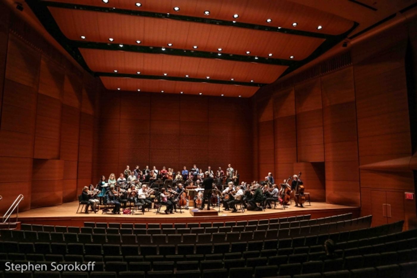 Photo Coverage: The Maestro Had The Wrong Score On His Music Stand - The American Classical Orchestra Rehearsal Photo Coverage: The Maestro Had The Wrong Score On His Music Stand - The American Classical Orchestra Rehearsal Image