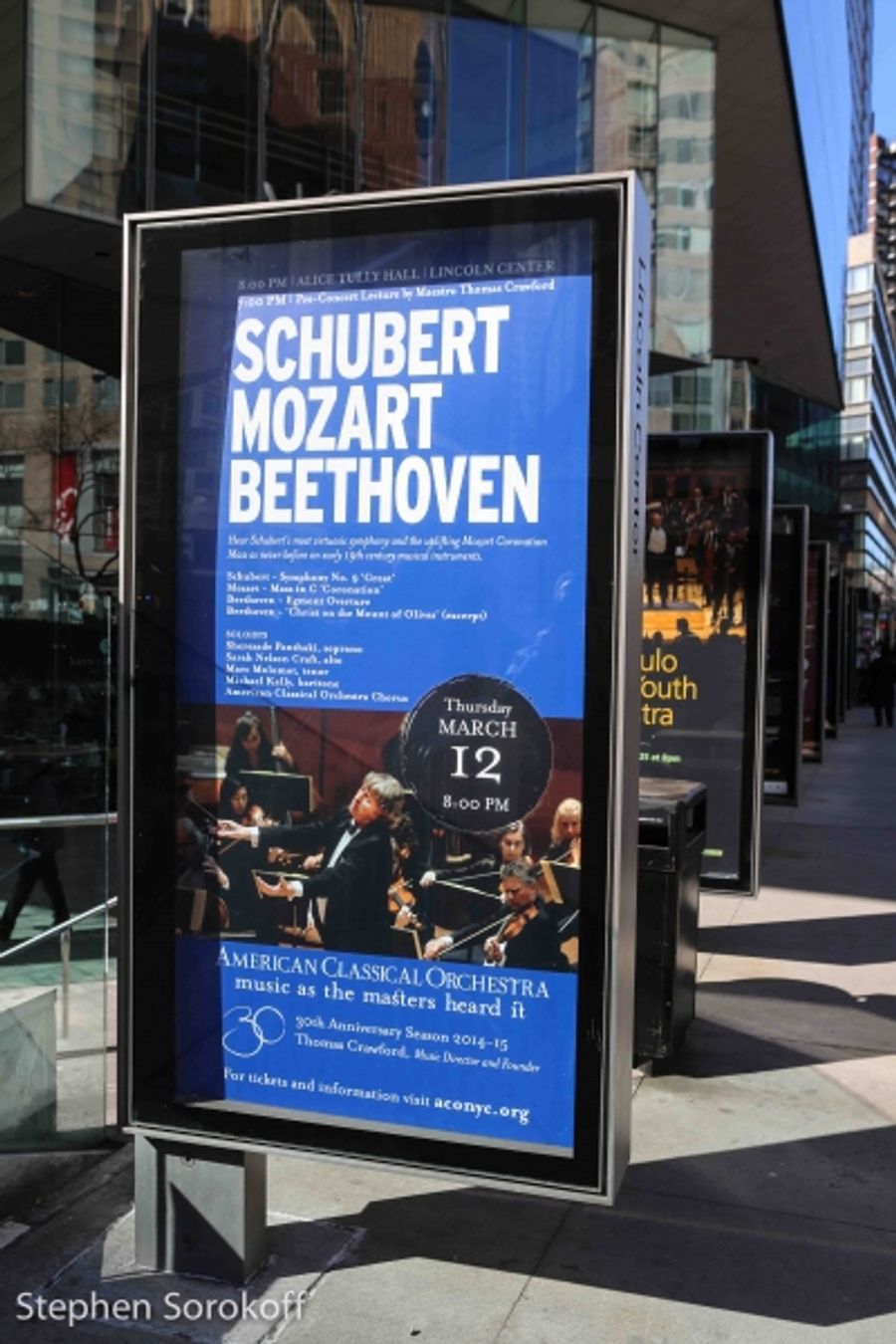 Photo Coverage: The Maestro Had The Wrong Score On His Music Stand - The American Classical Orchestra Rehearsal Image