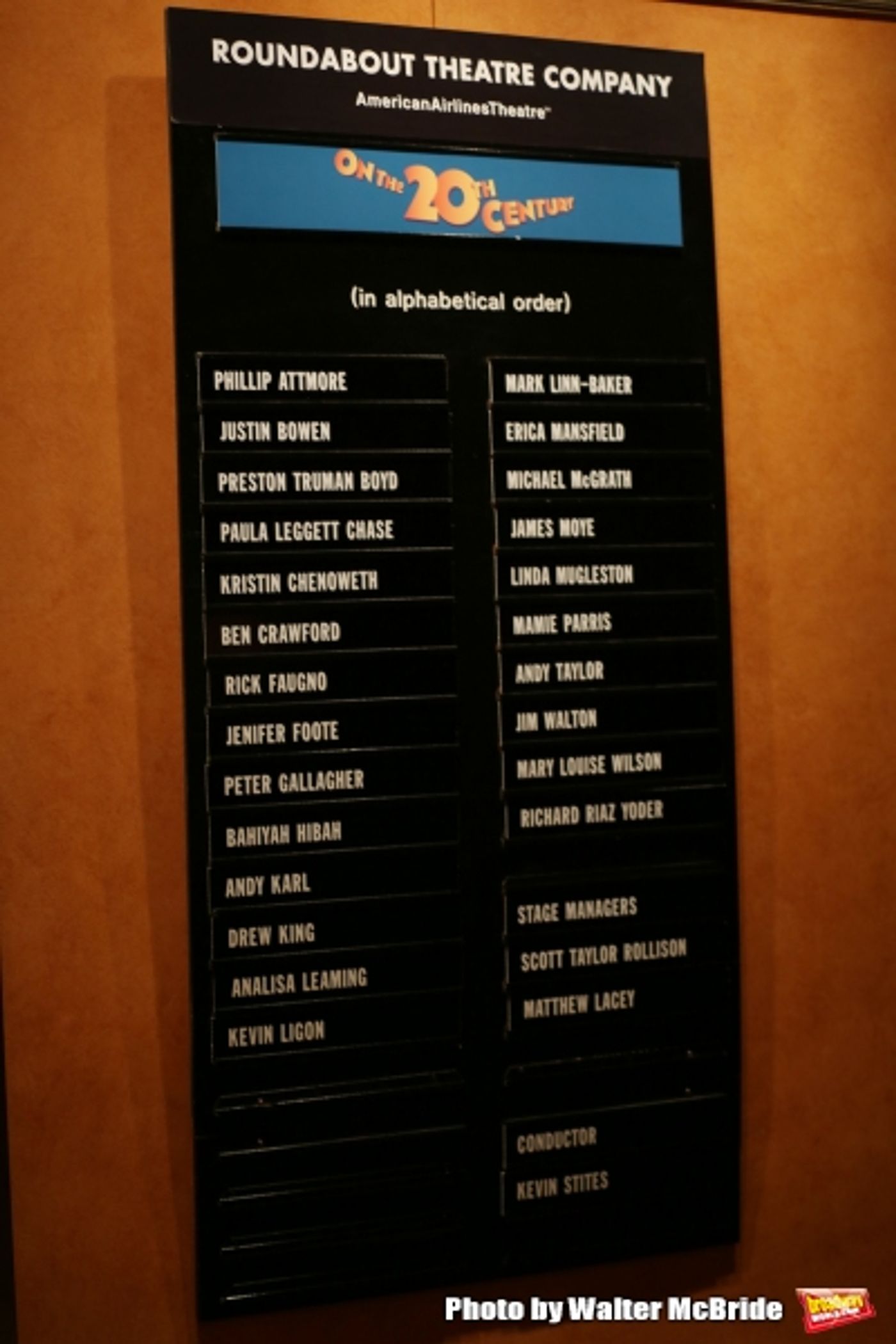 Photo Coverage: ON THE TWENTIETH CENTURY Cast Takes Opening Night Bows!  Image