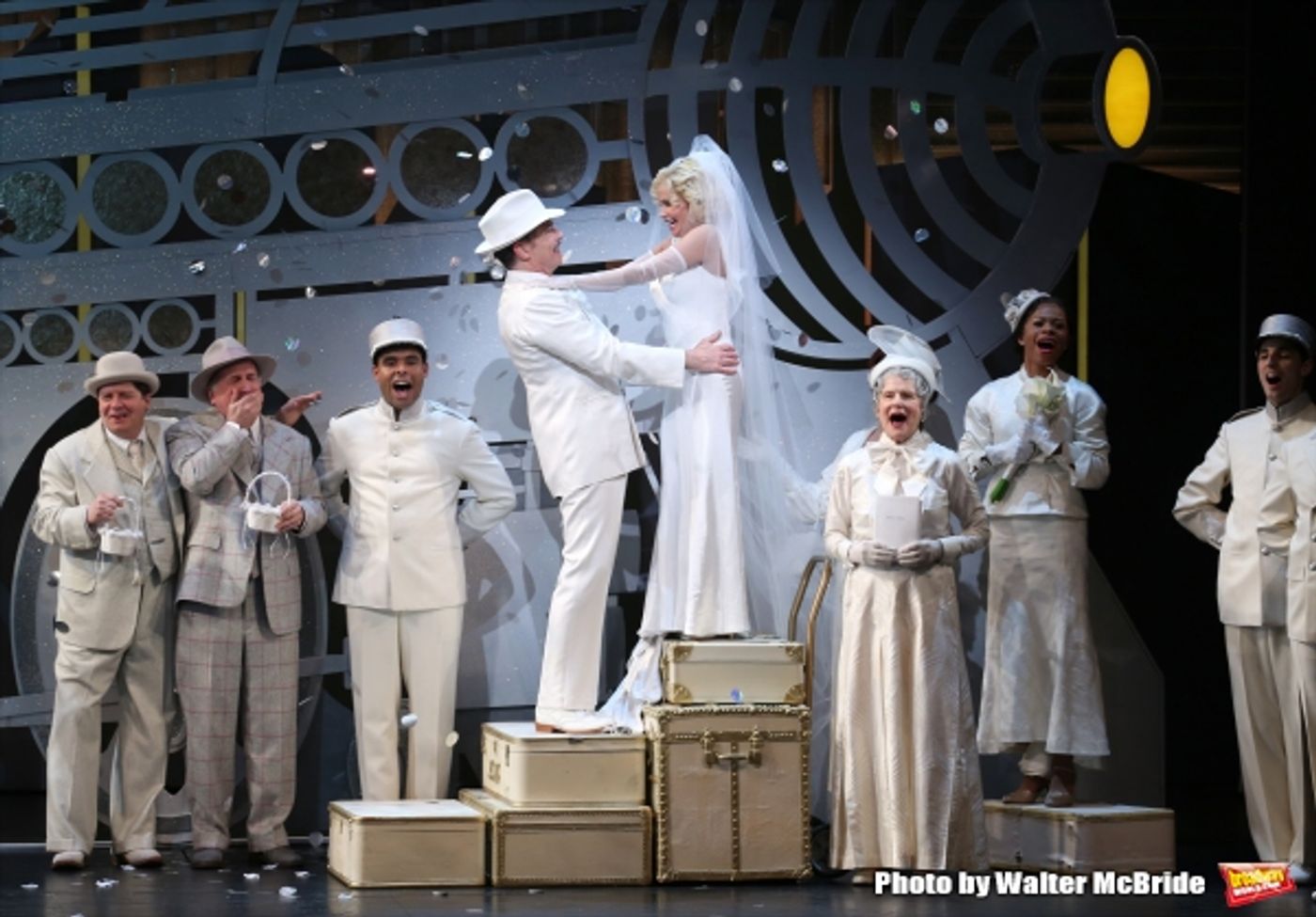 Photo Coverage: ON THE TWENTIETH CENTURY Cast Takes Opening Night Bows!  Image