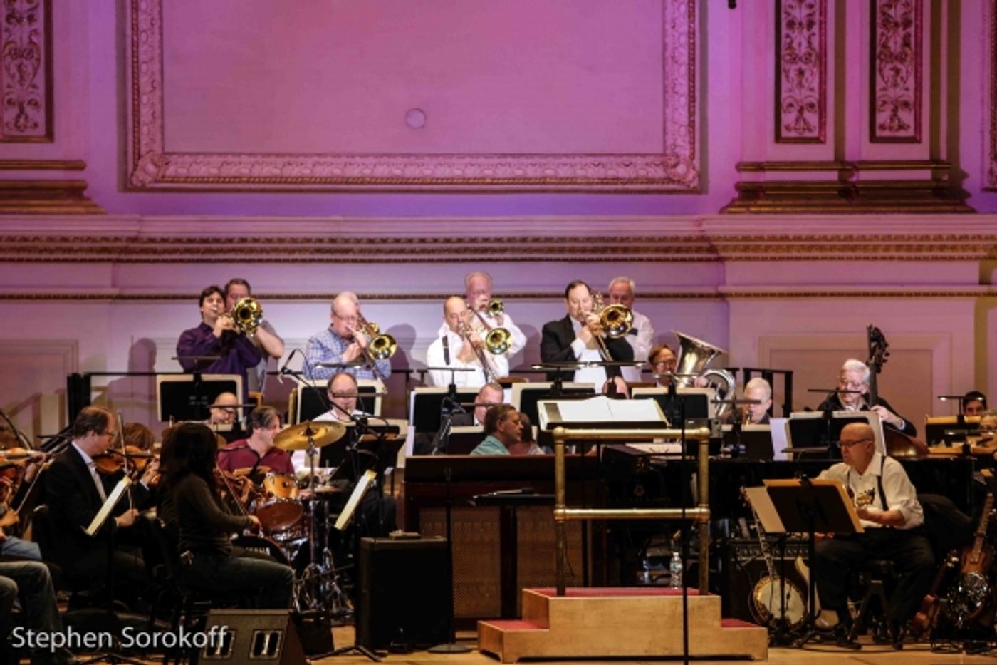 Photo Coverage: In Rehearsal for the New York Pops with Sutton Foster! Photo Coverage: In Rehearsal for the New York Pops with Sutton Foster! Image