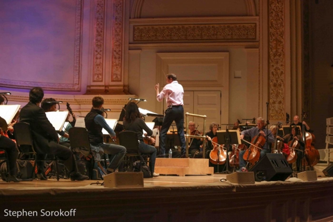 Photo Coverage: In Rehearsal for the New York Pops with Sutton Foster! Photo Coverage: In Rehearsal for the New York Pops with Sutton Foster! Image
