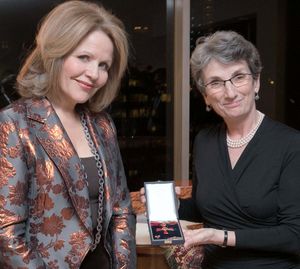 Renee Fleming with Consul General of the Federal Republic of Germany, Brita Wagener
@ BroadwayWorld Renee Fleming with Consul General of the Federal Republic of Germany, Brita Wagener
Photo