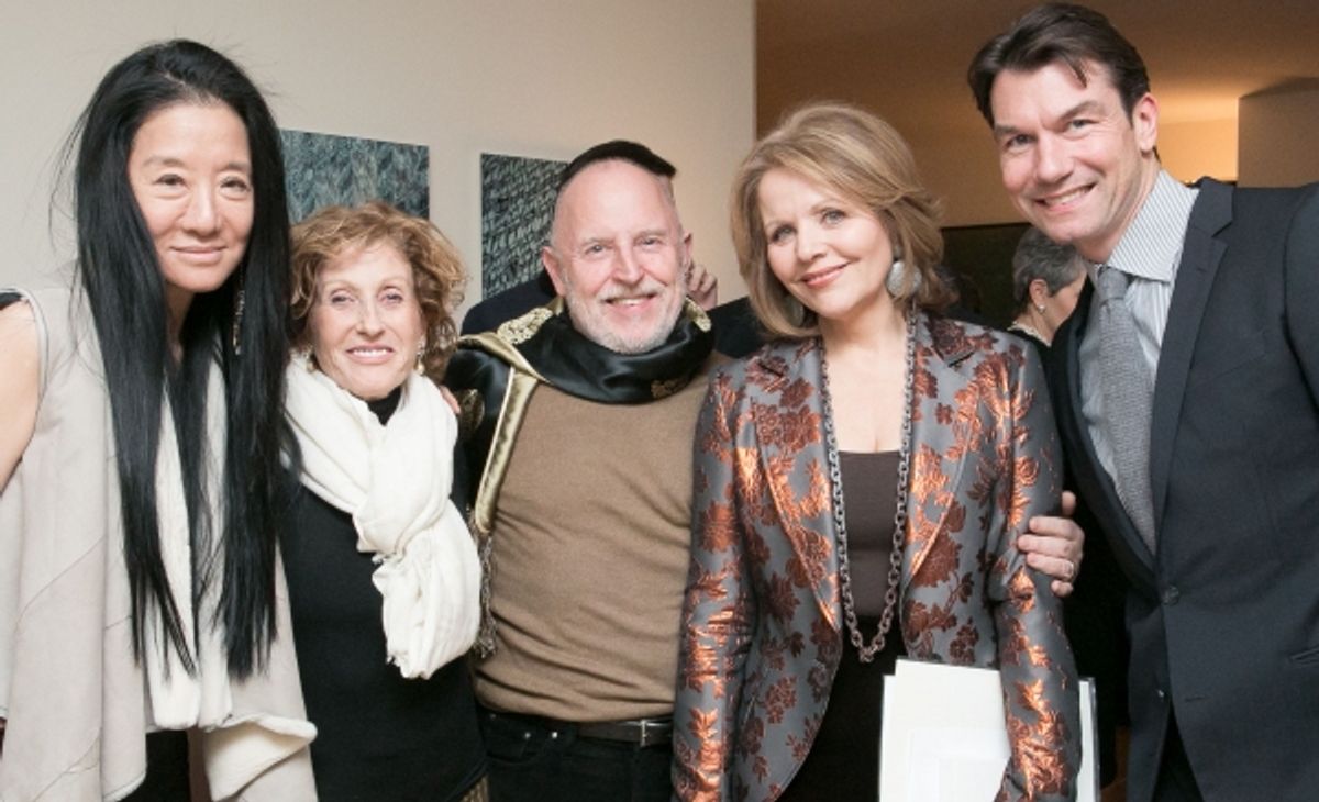Vera Wang, Marsia Holzer, John Pasco, Renee Fleming, Jerry O'Connell at 