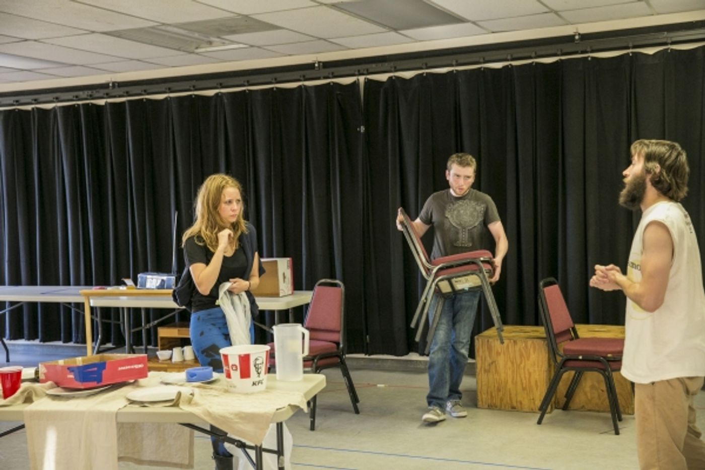 Photo Flash: In Rehearsal with the World Premiere of THIEVES in North Hollywood Photo Flash: In Rehearsal with the World Premiere of THIEVES in North Hollywood Image