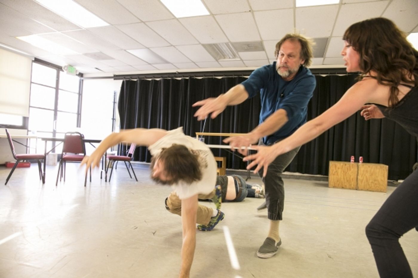 Photo Flash: In Rehearsal with the World Premiere of THIEVES in North Hollywood Photo Flash: In Rehearsal with the World Premiere of THIEVES in North Hollywood Image