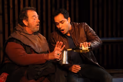 Gregory Itzin and RamÃ³n de Ocampo Photo