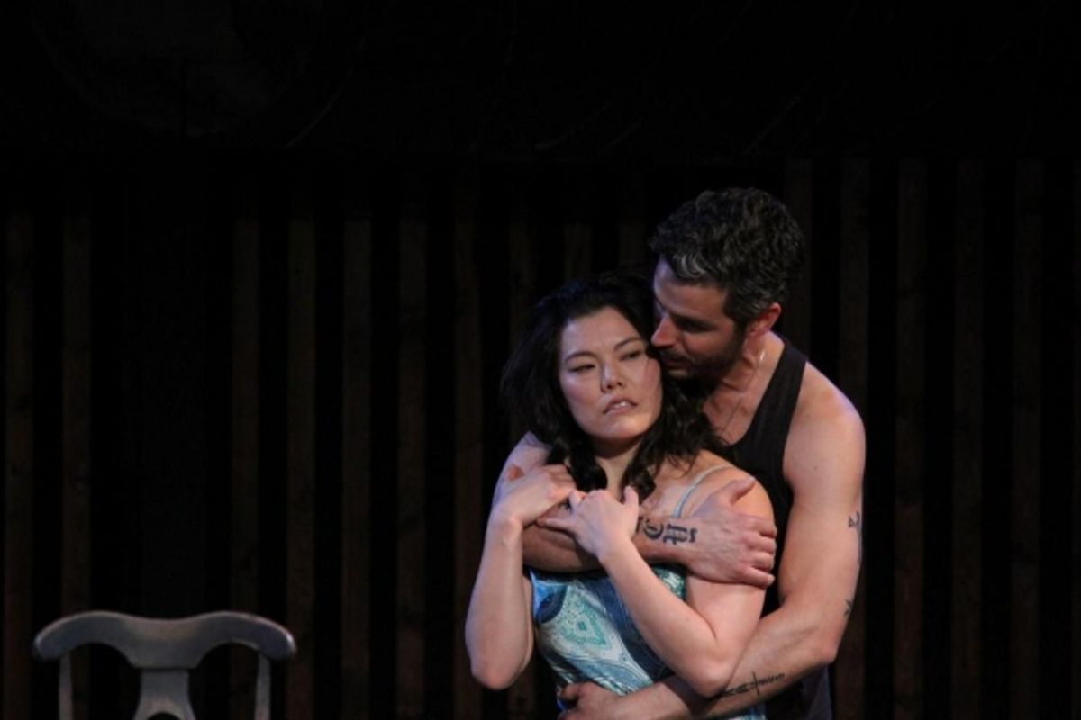 Desiree Mee Jung and Daniel Bess at 