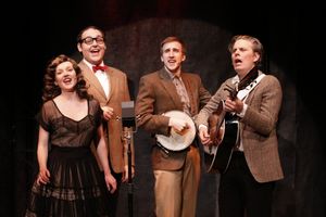 Sylvie Davidson, Nicholas Mongiardo-Cooper, Justin Flagg and Matty Charles @ BroadwayWorld Sylvie Davidson, Nicholas Mongiardo-Cooper, Justin Flagg and Matty Charles Photo