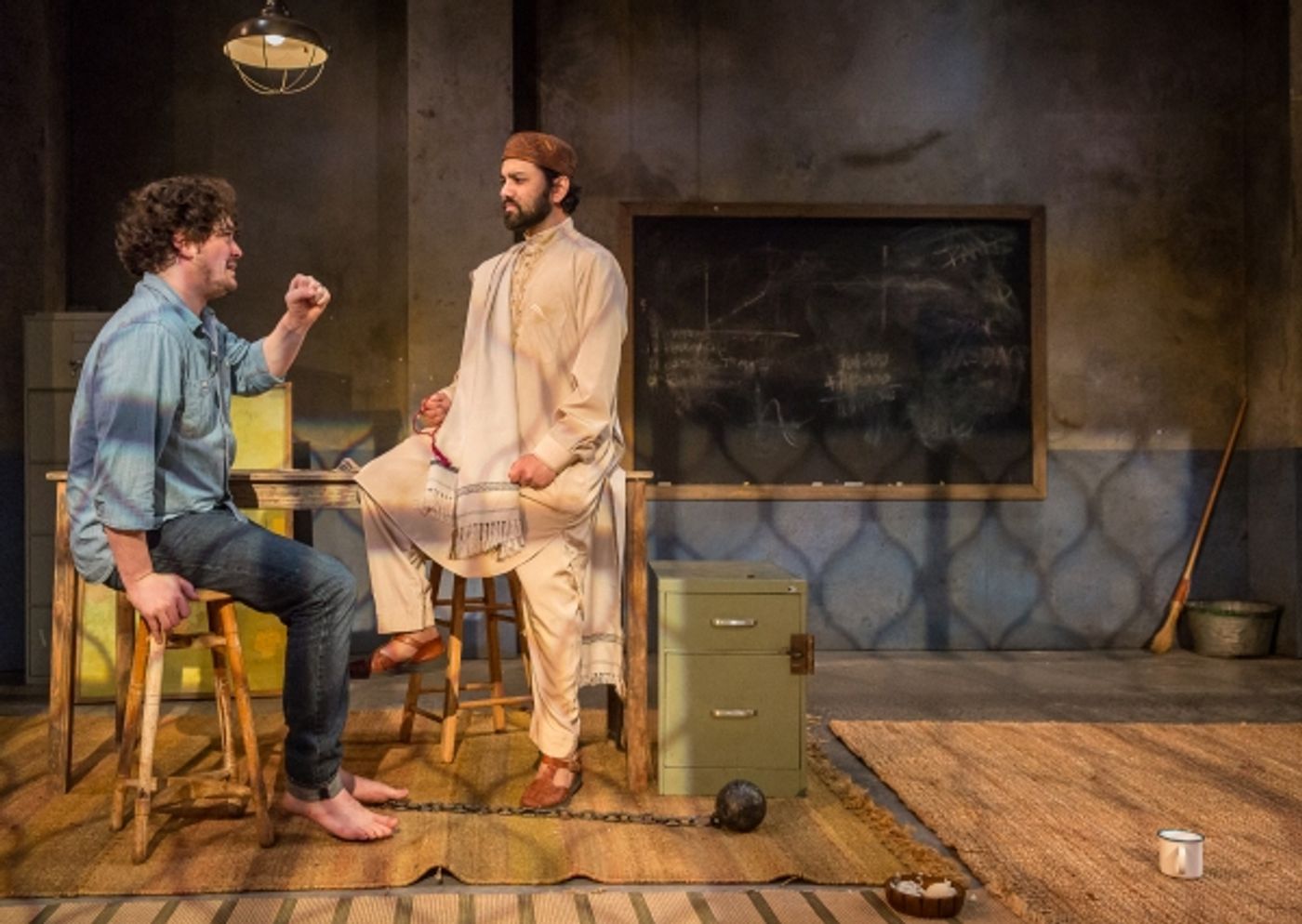 Photo Flash: First Look at THE INVISIBLE HAND at Artists Rep  Image
