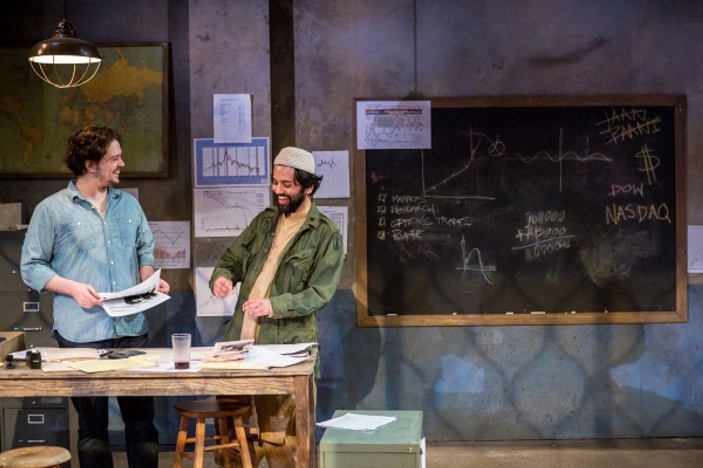 Photo Flash: First Look at THE INVISIBLE HAND at Artists Rep  Image