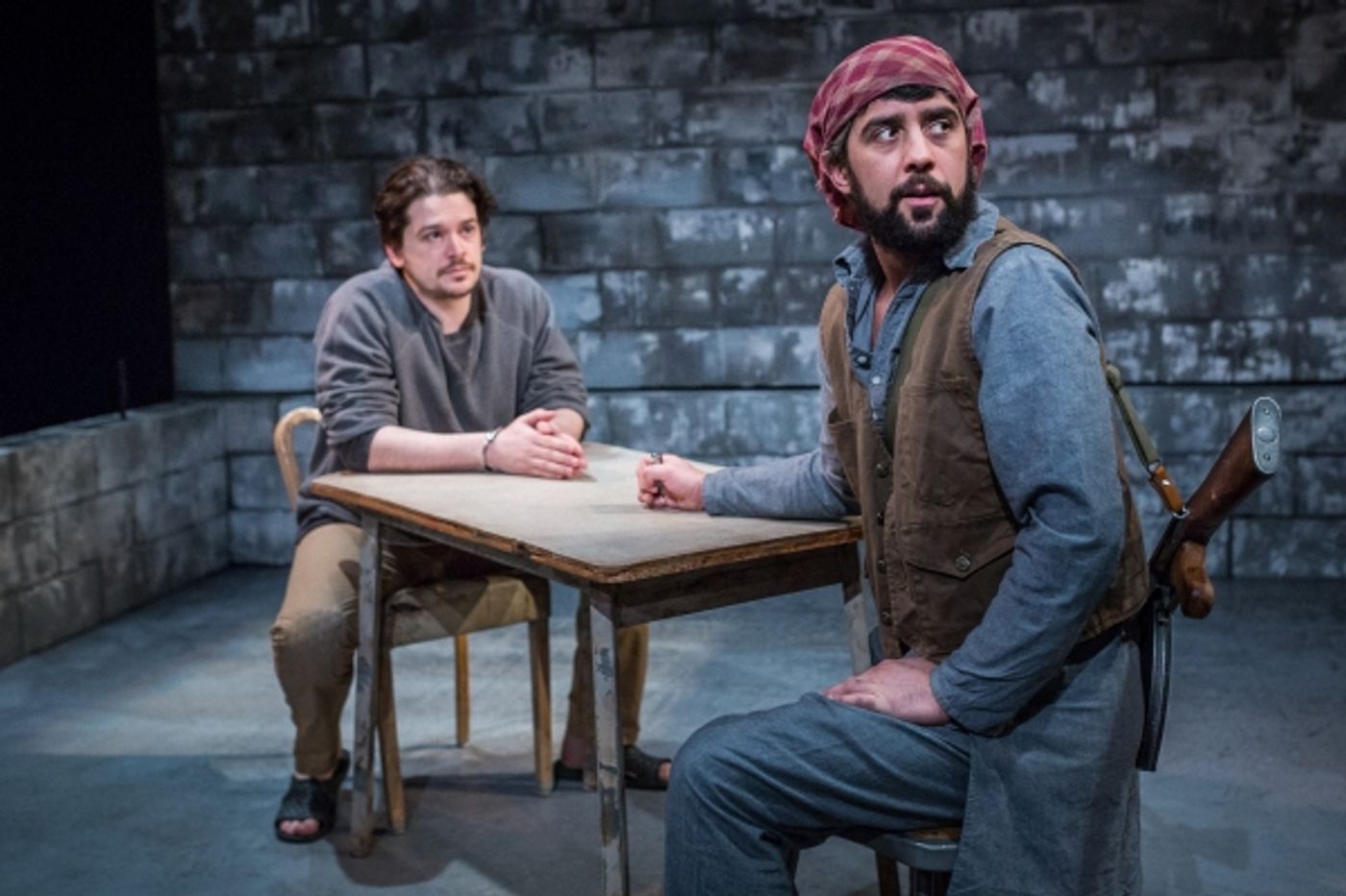 Photo Flash: First Look at THE INVISIBLE HAND at Artists Rep  Image