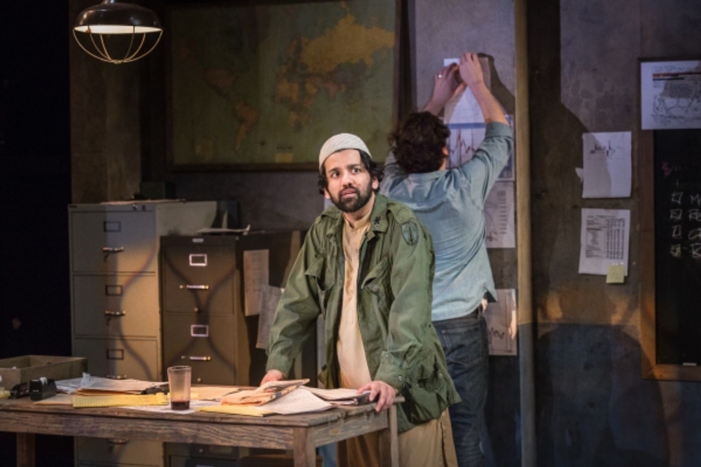 Photo Flash: First Look at THE INVISIBLE HAND at Artists Rep  Image